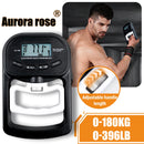 Dinamômetro digital de mão, treinador de força de preensão, testador eletrônico, tela LCD USB