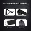 Conjunto de faixas de resistência para musculação, multifuncional, tensor, cinto de treinamento muscular, faixas elásticas, equipamento fitness portátil