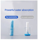 100 pçs toalha de rosto descartável natural viagem limpeza facial molhado e seco removedor de maquiagem pérola