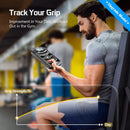 Dinamômetro digital de mão, treinador de força de preensão, testador eletrônico, tela LCD USB