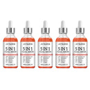 KIT Sérum 5 em 1 – Clareador, Firmador e Hidratante Facial