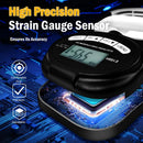 Dinamômetro digital de mão, treinador de força de preensão, testador eletrônico, tela LCD USB