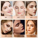 Corretivo líquido fosco de alta cobertura à prova d'água controle de óleo hidratante corretivo de longa duração maquiagem facial profissional