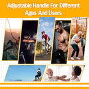 Dinamômetro digital de mão, treinador de força de preensão, testador eletrônico, tela LCD USB